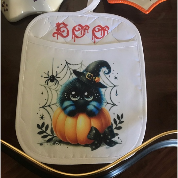 🎃 Homemade Adorable Spider Pot Holder 🎃 - Picture 2 of 3